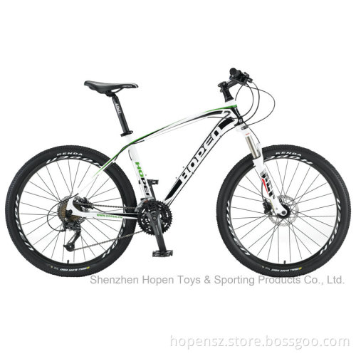 Popular 26"Alloy Frame 27sp Mountain Bike, White